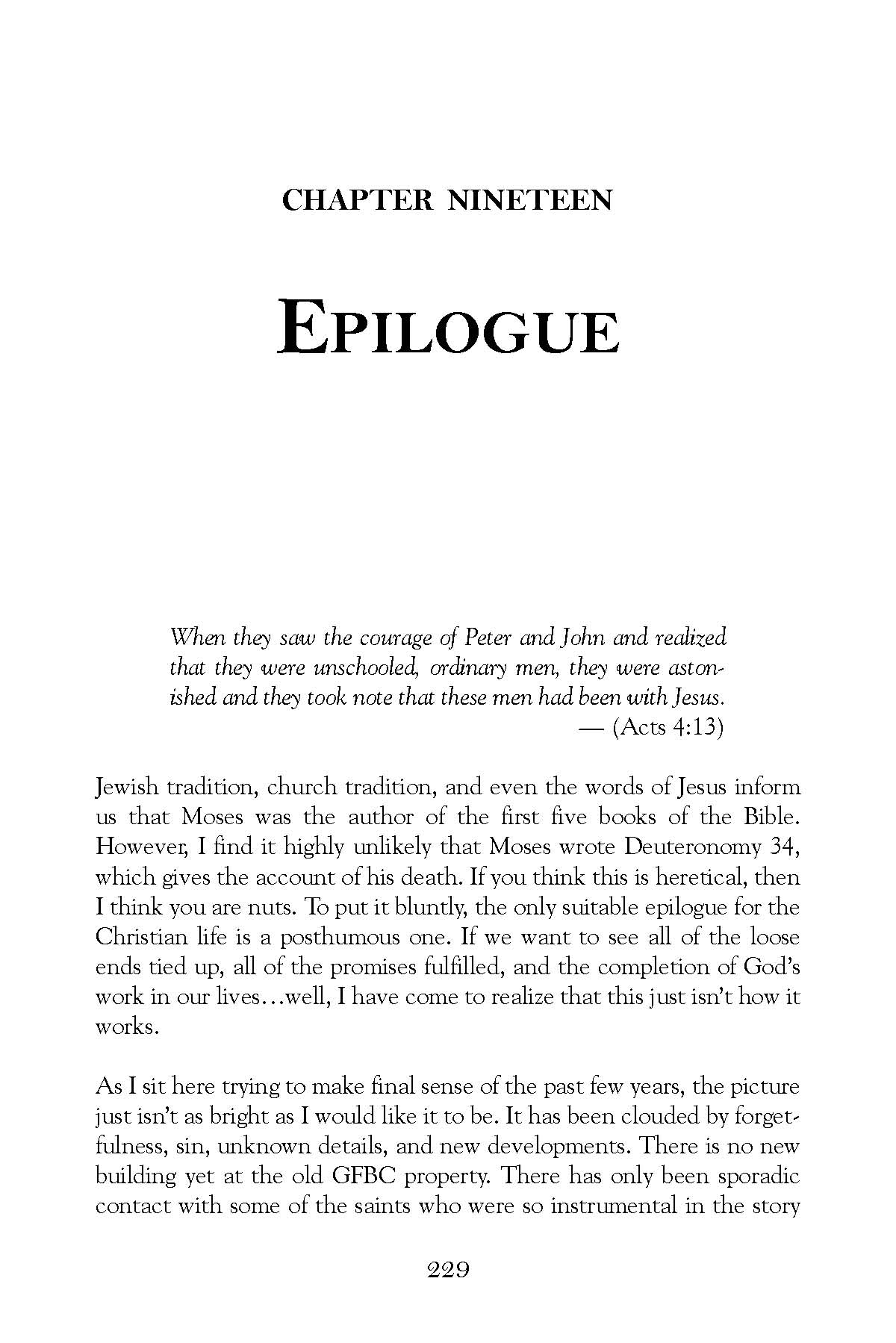epilogue example